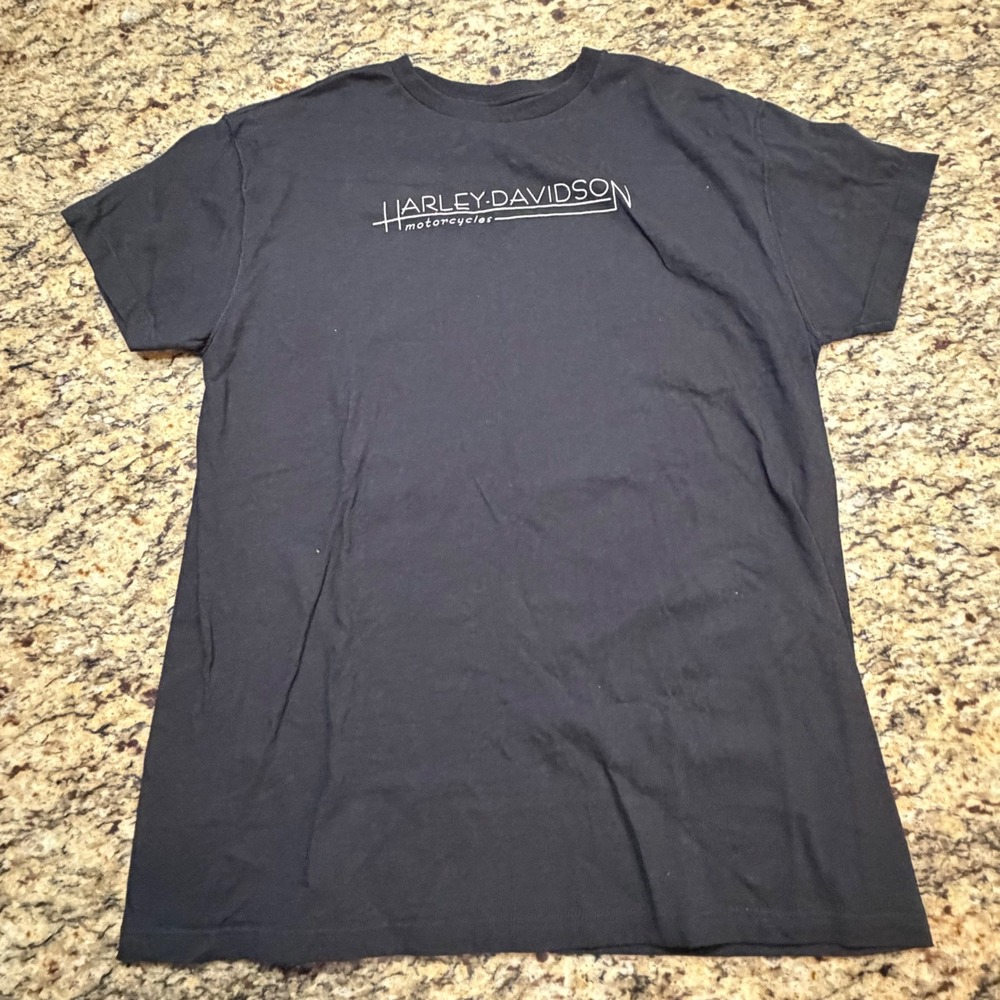 Harley-Davidson Wausau Schofield WI Graphic T-Shirt Black 2X Cotton ws